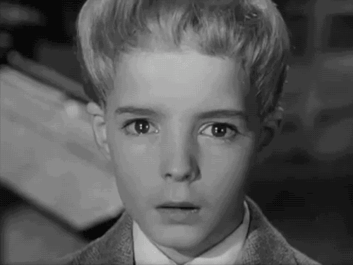 Village of the Damned (1960) laisse nous tranquille.gif, fév. 2021