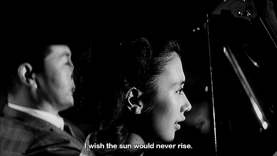 乾いた花 Pale Flower (1964) dir. Masahiro Shinoda je voudrais que le soleil ne se lève jamais.gif, juin 2021