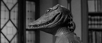 alligator crocodile elle disait que porter un masque m'avait changé.gif, juil. 2020