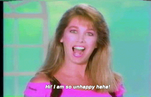je suis si malheureuse ha ha faire contre mauvaise fortune bon coeur.gif, janv. 2023