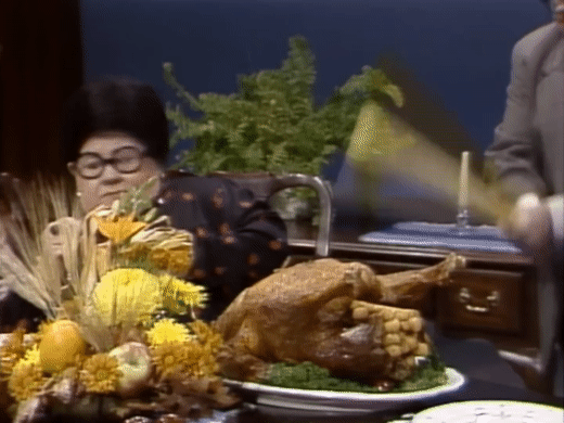 late night David Letterman thanksgiving faites entrer les dindes sonnez hautbois