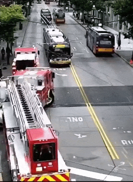 pompiers véhicules prioritaires déboiter pas chassé les roues directrices.gif, avr. 2023