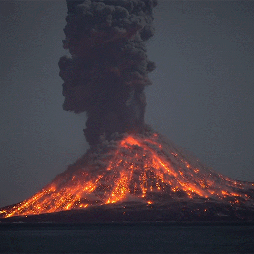volcan éruption de lave le spectacle est terminé on ferme.gif, nov. 2021
