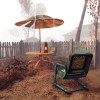 2015 dev. Bethesda Game Studios Sanctuary Hills fallout 4 s'asseoir un instant sous la pluie