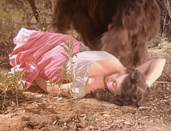 Untamed Mistress (1956) singe les orangs-outans de la croix rouge débordés par les malaises dus à la canicule