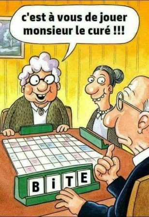 curé scrabble église