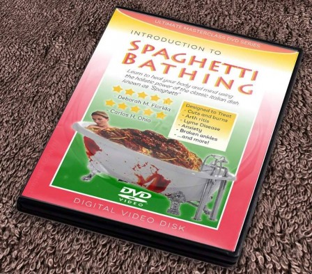 ma collection de guides spirituels en DVD premier numéro les bienfaits ancestraux du bain de spaghettis.jpg