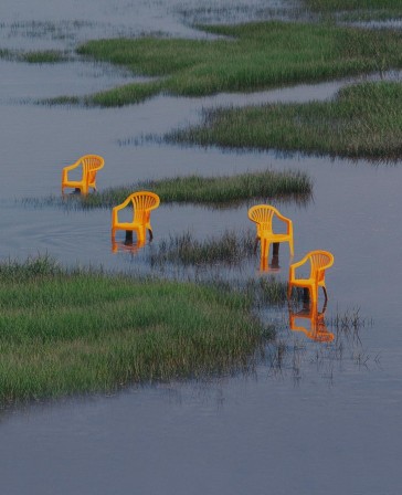 Andoni Beristain inondation l'après midi on prenait le thé dans le jardin.jpg, nov. 2023