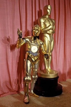 C-3PO droïde de protocole Star Wars et les Oscars