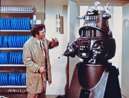 Columbo and Robby The Robot ma femme dit toujours tu penseras différemment quand tu auras trouvé Jésus.jpg, avr. 2023