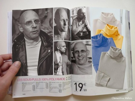 Michel Foucault philosophe français et icone du sous-pull