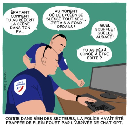 Popolitique All cops are Beckett