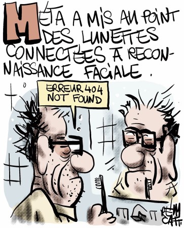 Rémy Cattelain les lunettes connectées à reconnaissance faciale de Meta
