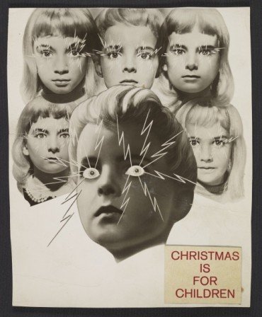 Robert Smithson Holiday card circa 1964 Noel dans le regard des enfants.jpg, déc. 2022