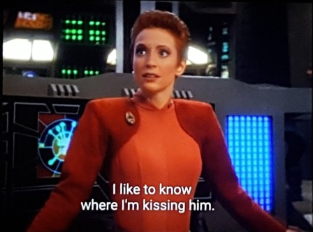 Star Trek Deep Space Nine Natacha Polony dans ses débuts au cinéma