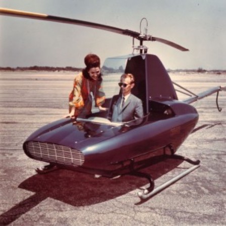 The Rotorway Javelin personal helicopter hélicoptère