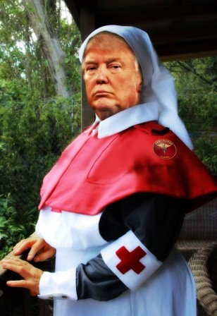 Trump 2024 infirmière au chevet de l'Amérique mère Theresa.jpg, mars 2023