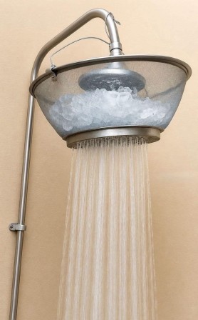 douche froide ou douche glacée
