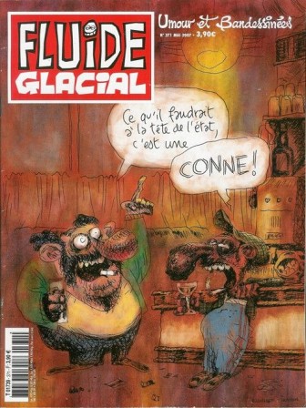 fluide glacial une conne à la tête de l'état