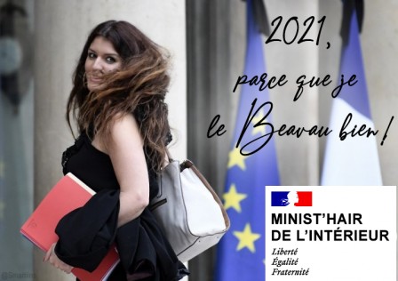 le Roux Biniole Minist'Hair de l'Intérieur parce que je le Beauvau bien.jpg, janv. 2021