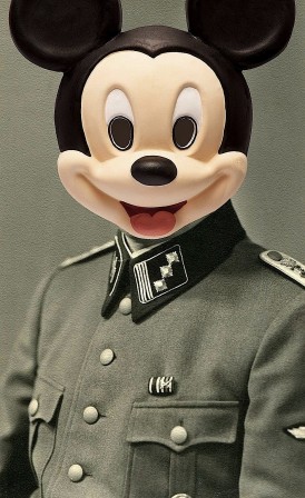 Matthieu Bourel Mickey aux armées.jpg