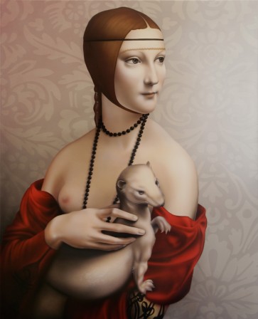 Nani Serrano Léonard de Vinci la dame à l'hermine 1488.jpg, nov. 2021