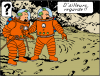 Tintin Dupont et Dupond sur la lune les traces de pas.png, nov. 2020