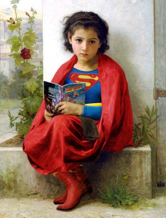 William-Adolphe Bouguereau la petite tricoteuse 1882 superman.jpg, août 2021