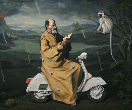 Alan Macdonald no way jose mode d'emploi de la Vespa 125 selon Saint Augustin