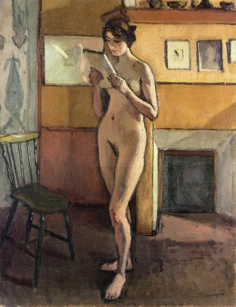 Albert Marquet Nu devant la cheminée 1913.jpg, janv. 2022