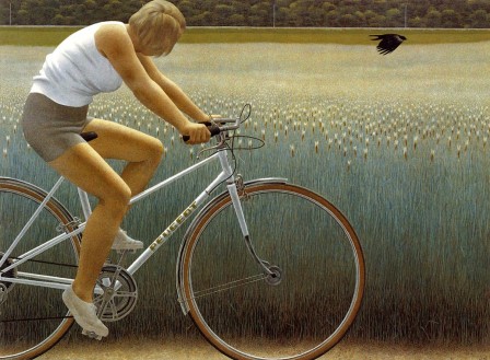 Alex Colville vélo peugeot et corbeau.jpg, avr. 2020