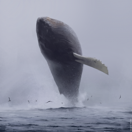 Alexander Zienko baleine volante Moby Dick.png