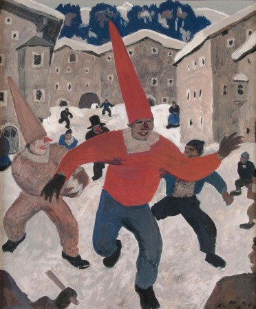 Alfons Walde carnaval au Tyrol 1934.jpg
