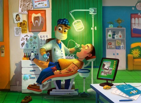 Andrey Gordeev dentiste tatoueur les professions de santé.jpg