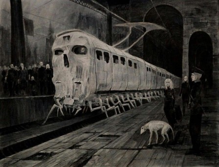 Artwork by Vergvoktre train fantôme métro.jpg, déc. 2020