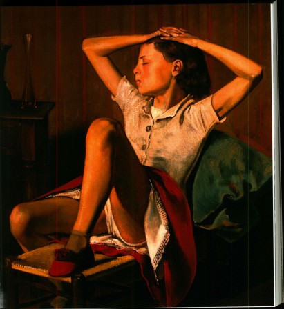 Balthus aka Balthasar Klossowski aka Balthasar Klossowski de Rola Therese dreaming 1938 Thérèse rêve.jpg, mar. 2021