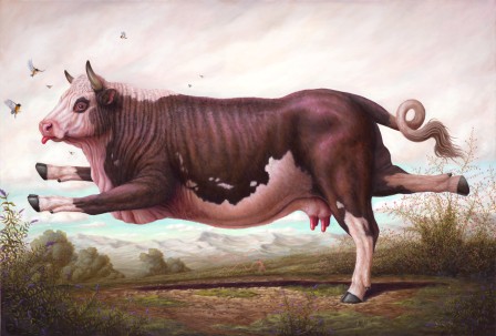 Bruno Pontiroli la patte folle vache pointes.jpg, avr. 2023