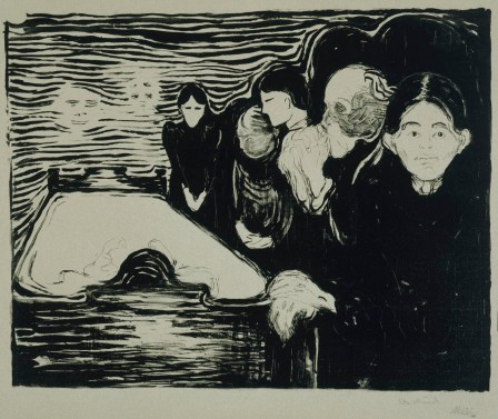 Edvard Munch By The Death Bed, 1896 au lit de mort.jpg, oct. 2020