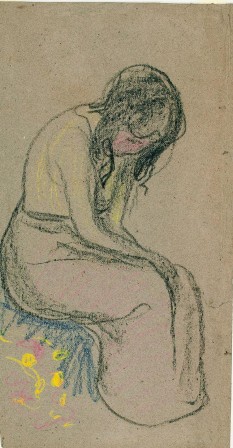 Edvard Munch Woman 1915 dessine moi une femme.jpg, juin 2023