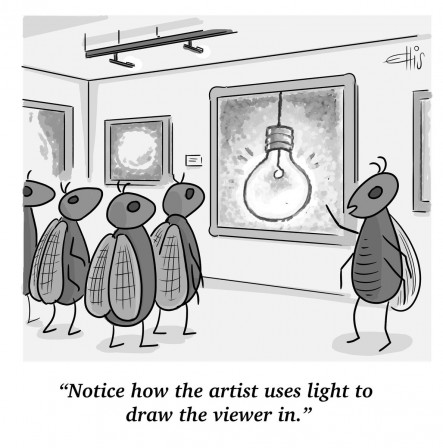 Ellis Rosen remarquez comment l'artiste utilise la lumière pour attirer le spectateur.jpg, nov. 2020