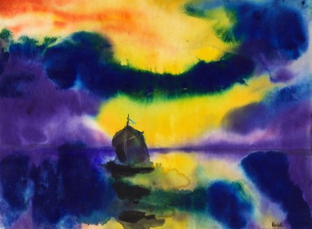 Emil Nolde Stormy Sea 1930 ciel variable.jpg, juin 2021