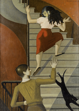 Emile_Chambon_La_fuite_dans_L_escalier_1965.png