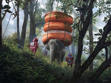 Eric_Joyner_jungle_elephant_robot_donut_bon_appetit.jpg