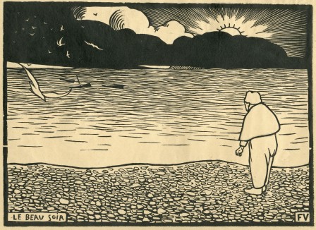 Felix Vallotton Le Beau soir. Estampe. 1892.jpg, sept. 2020