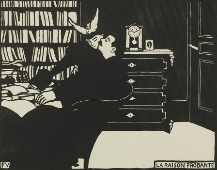 Félix Vallotton The Solid Reason La raison probante from the series Intimités 1897-1898 woodcut on paper.jpg, janv. 2021