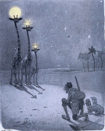 From Lustige Blätter 1903 les saintes girafes.jpg, janv. 2022