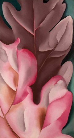 Georgia O’Keeffe Oak Leaves Pink and Gray 1929.jpg, avr. 2021