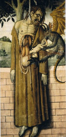 Giovanni Canavesio The Suicide of Judas ca. 1492 le suicide de Judas.jpg, janv. 2022