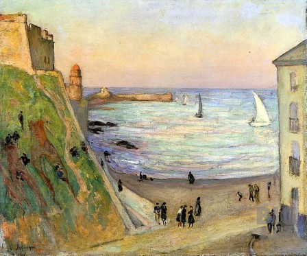 Gustave Loiseau  le port de Collioure 1921.jpeg