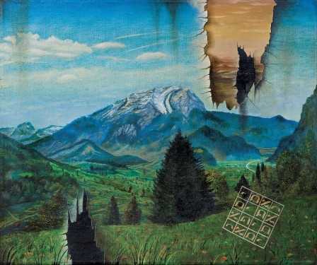 Henryk Waniek The Heaven oil on canvas 1977 que la montagne est belle.jpg, oct. 2021